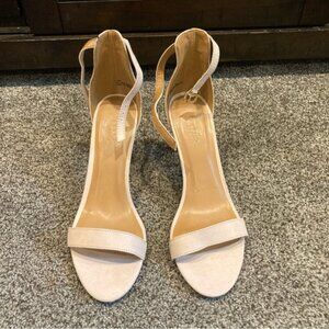 Charlotte Russe Rory Women's High Heel, Nude Patent Leather Size 8